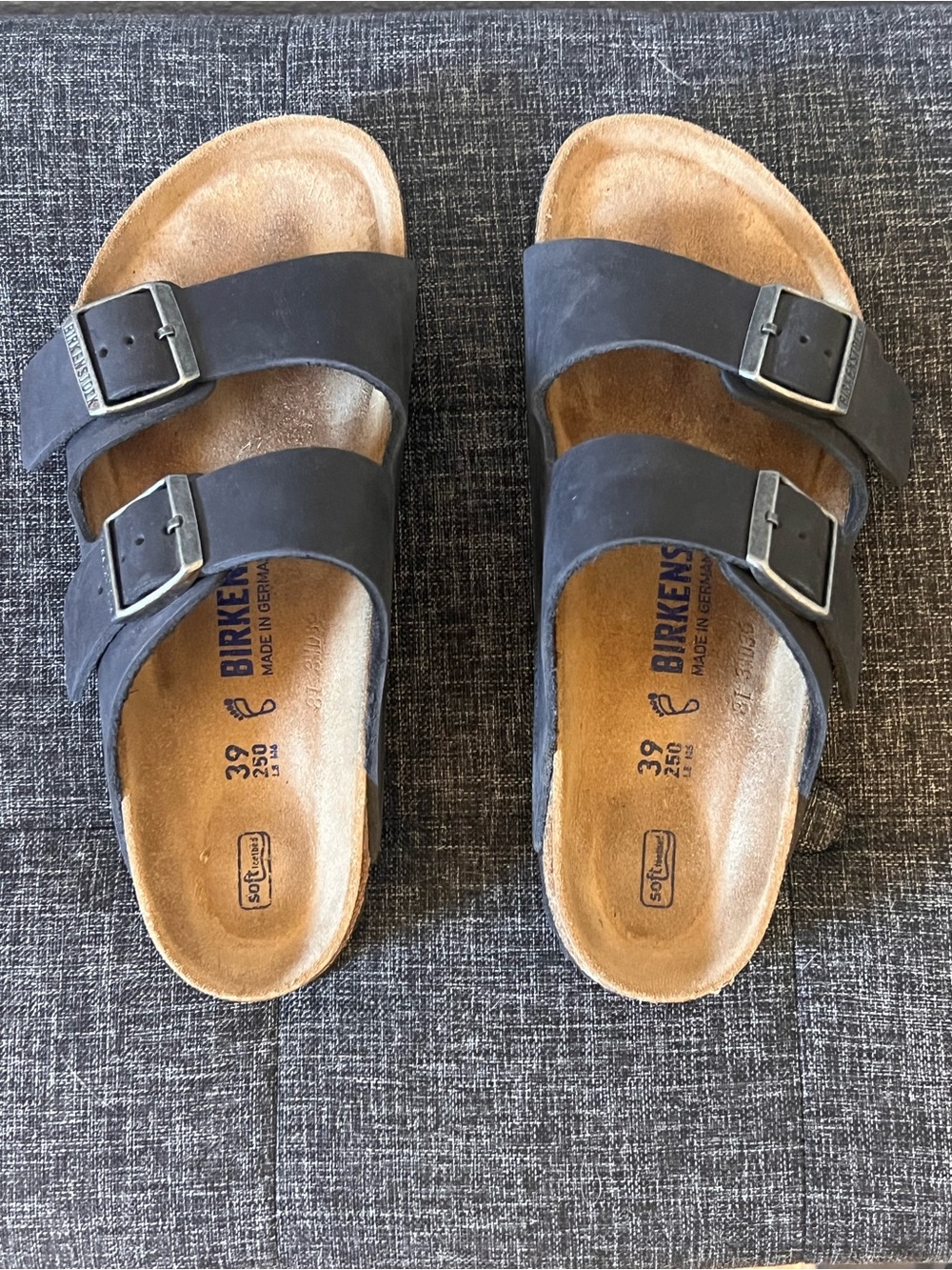 Birkenstock Arizona Black Oiled Leather